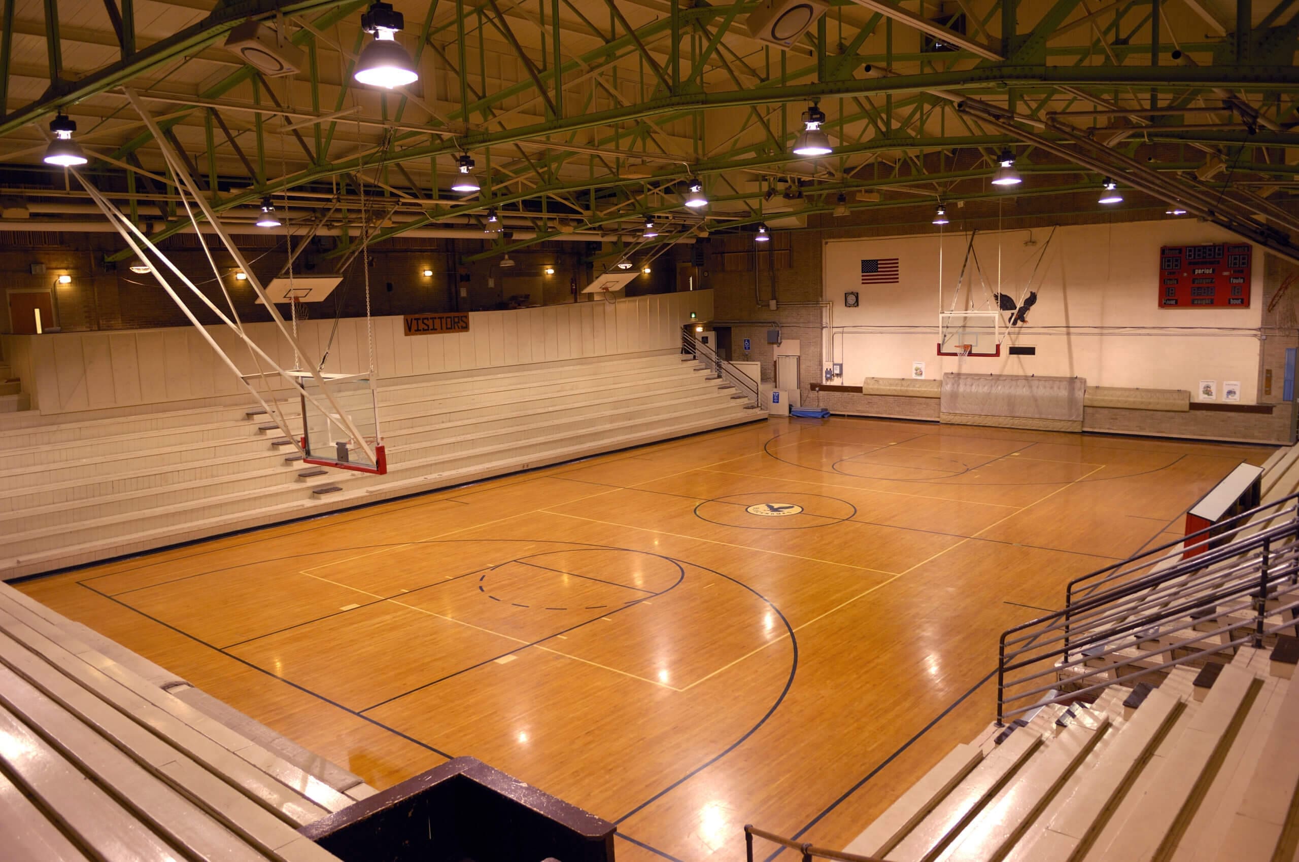 school gyms humidity control