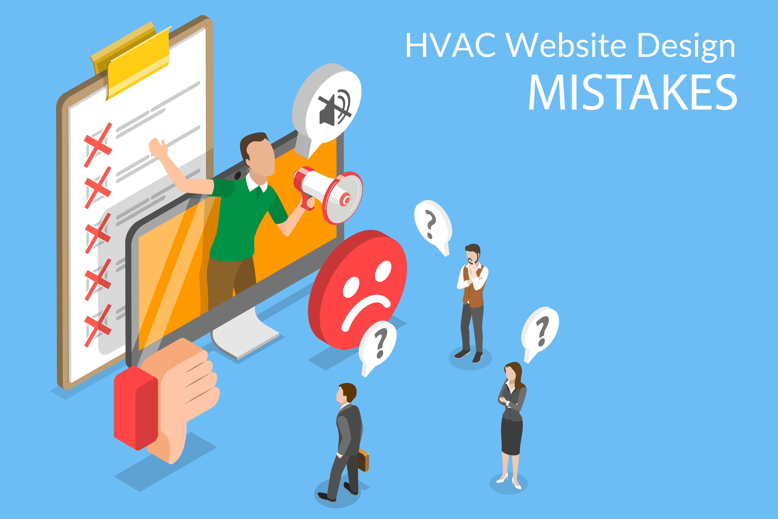 5 HVAC Website Design Mistakes to Avoid